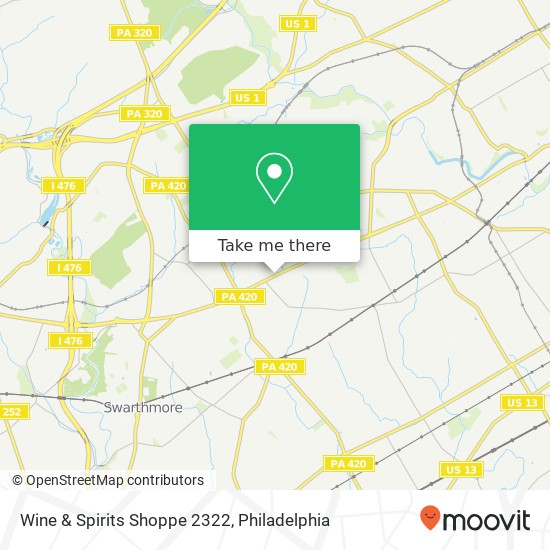 Wine & Spirits Shoppe 2322 map
