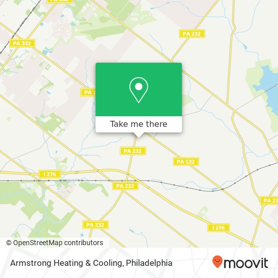 Mapa de Armstrong Heating & Cooling