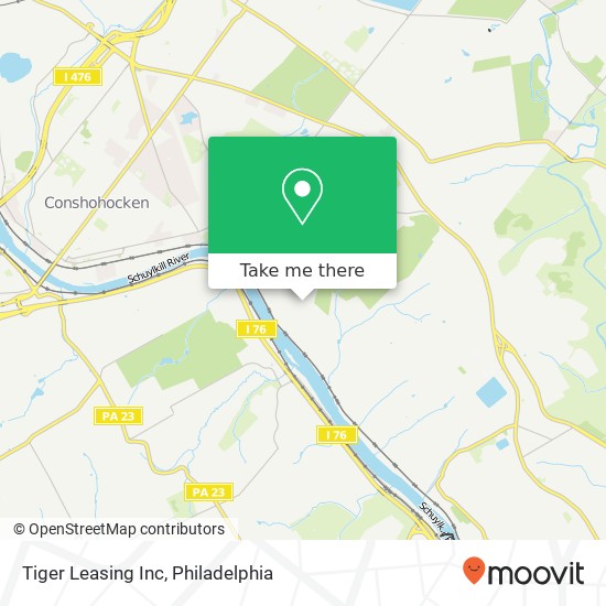 Mapa de Tiger Leasing Inc