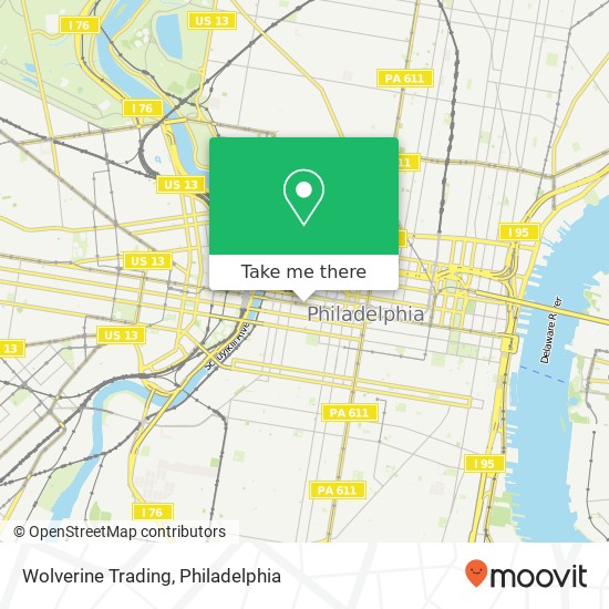 Wolverine Trading map