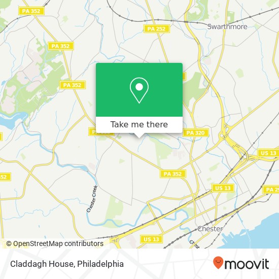 Claddagh House map