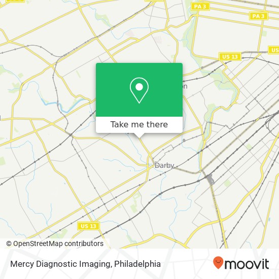 Mercy Diagnostic Imaging map