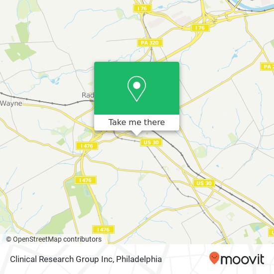 Mapa de Clinical Research Group Inc