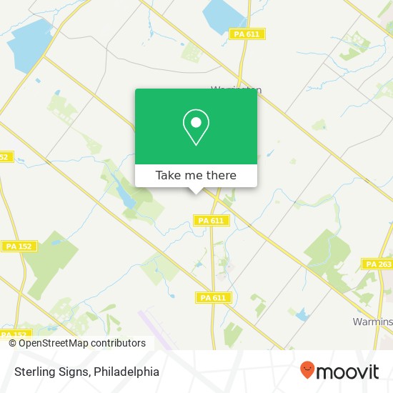 Sterling Signs map