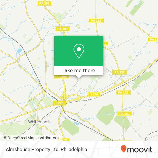 Mapa de Almshouse Property Ltd