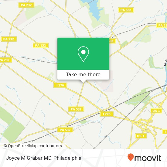 Joyce M Grabar MD map