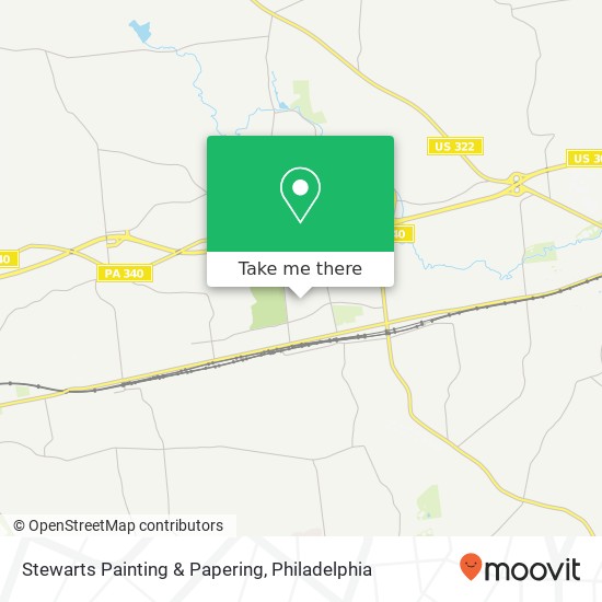 Mapa de Stewarts Painting & Papering