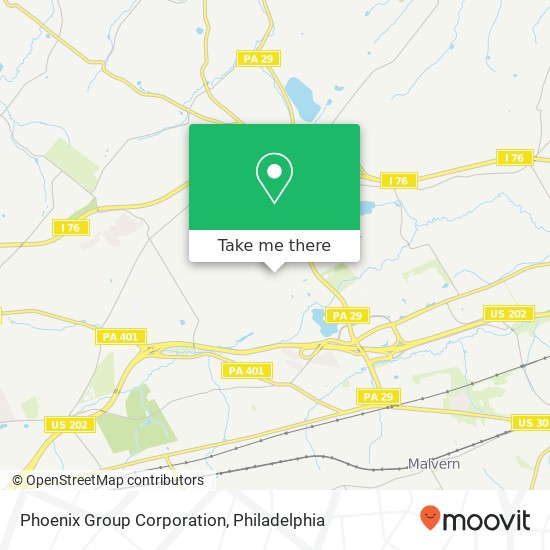 Mapa de Phoenix Group Corporation