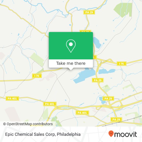 Mapa de Epic Chemical Sales Corp