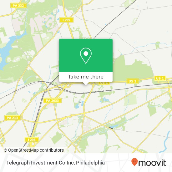 Telegraph Investment Co Inc map