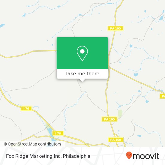 Fox Ridge Marketing Inc map