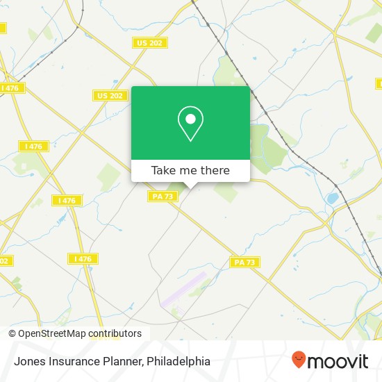 Mapa de Jones Insurance Planner
