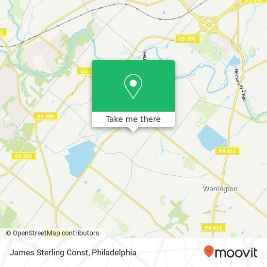 James Sterling Const map