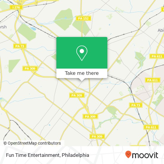 Fun Time Entertainment map