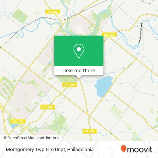 Mapa de Montgomery Twp Fire Dept