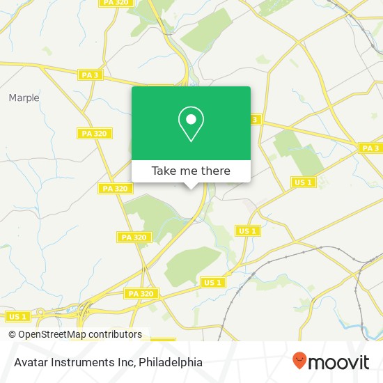 Avatar Instruments Inc map