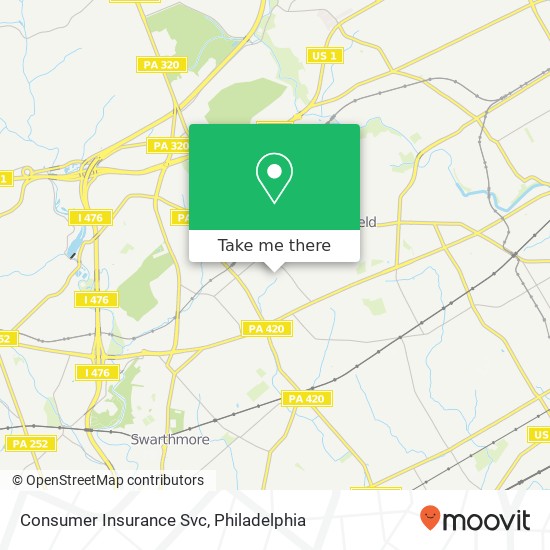 Consumer Insurance Svc map