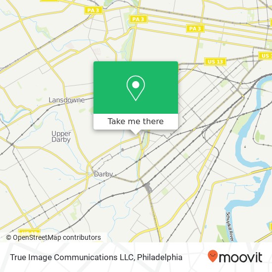 Mapa de True Image Communications LLC