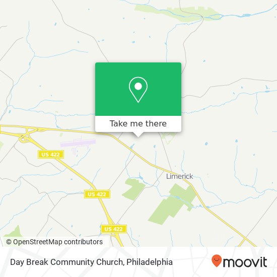 Day Break Community Church map