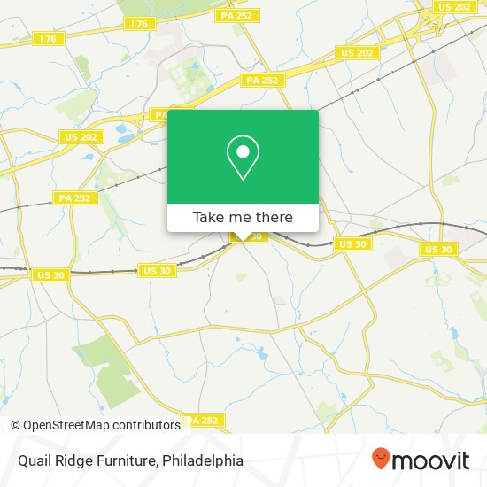 Quail Ridge Furniture map