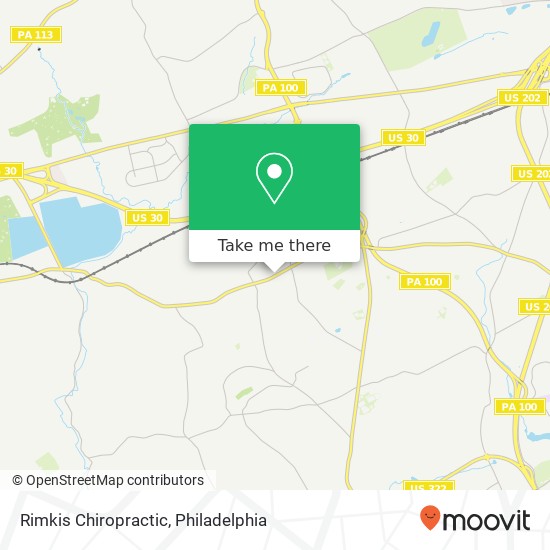 Rimkis Chiropractic map