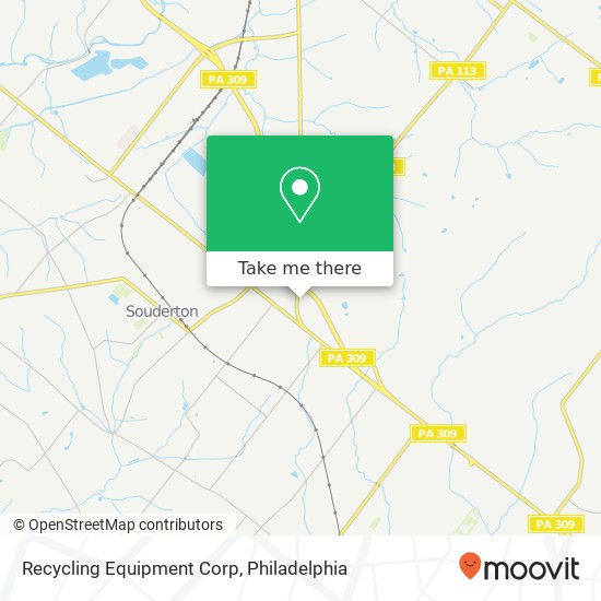 Recycling Equipment Corp map