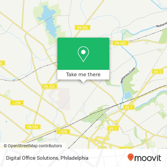 Digital Office Solutions map