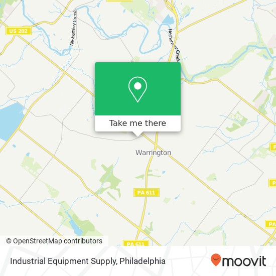 Mapa de Industrial Equipment Supply