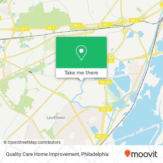 Quality Care Home Improvement map