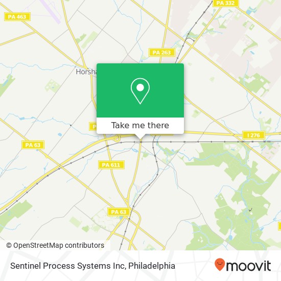 Sentinel Process Systems Inc map