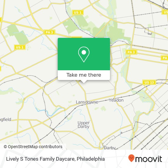 Mapa de Lively S Tones Family Daycare