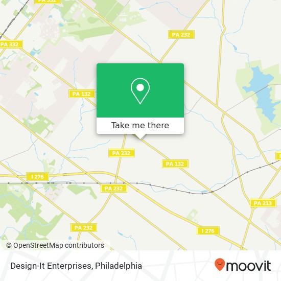 Design-It Enterprises map