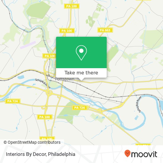 Interiors By Decor map