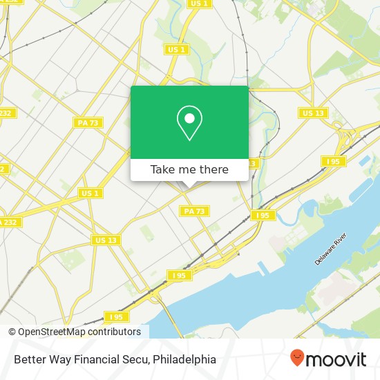 Mapa de Better Way Financial Secu