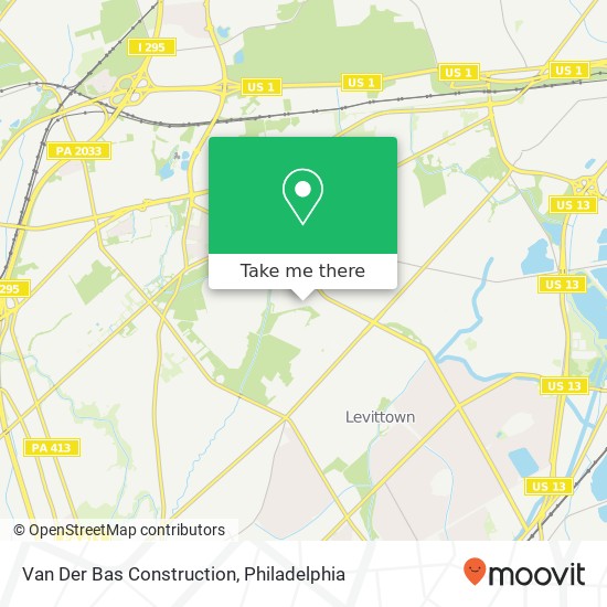 Van Der Bas Construction map