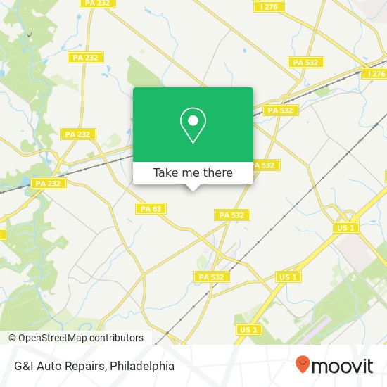 G&I Auto Repairs map