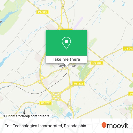 Tolt Technologies Incorporated map