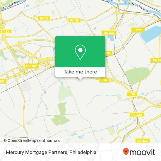 Mapa de Mercury Mortgage Partners
