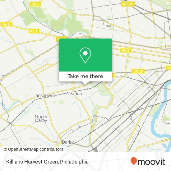 Mapa de Killians Harvest Green