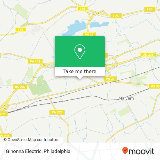 Ginonna Electric map