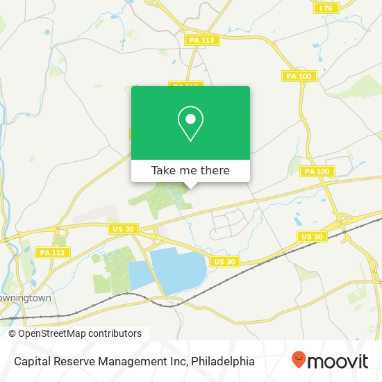 Capital Reserve Management Inc map