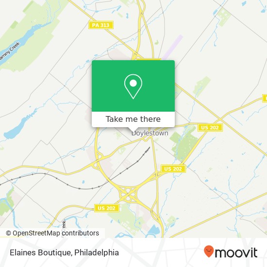 Elaines Boutique map