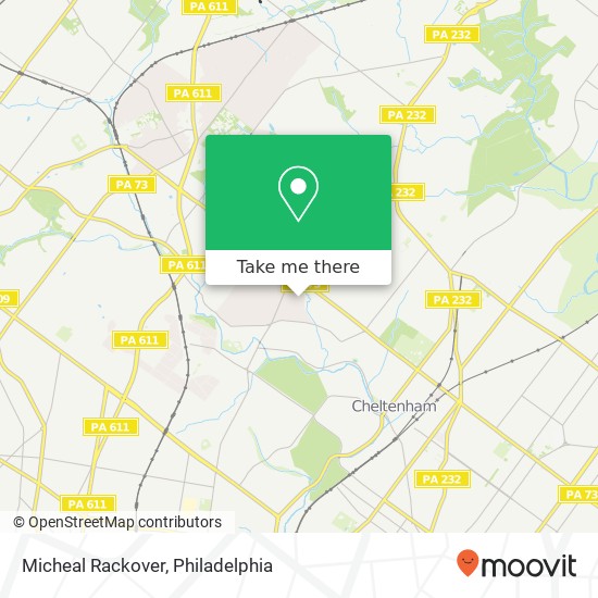 Micheal Rackover map