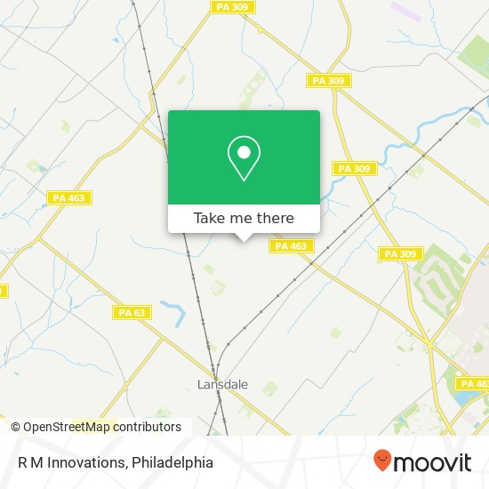 R M Innovations map