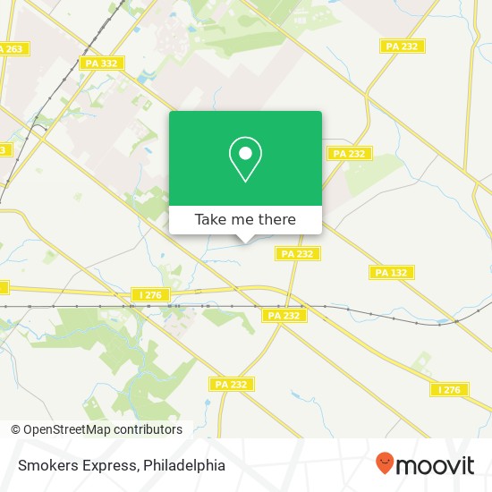 Smokers Express map