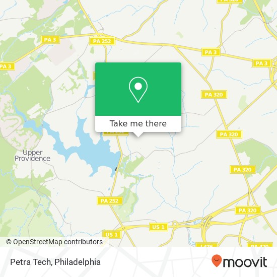 Petra Tech map