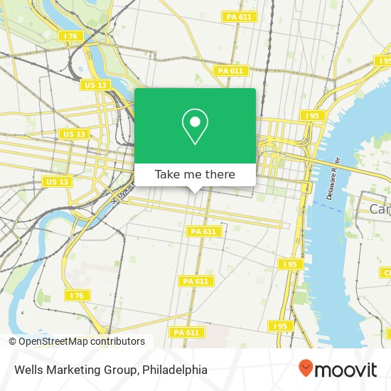 Wells Marketing Group map