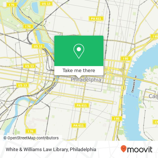 White & Williams Law Library map