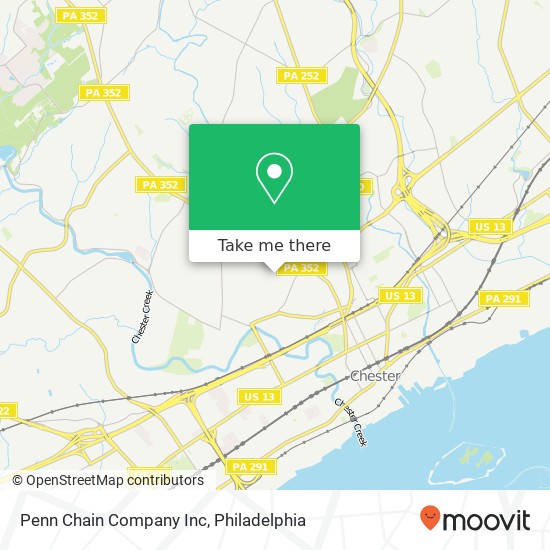 Penn Chain Company Inc map