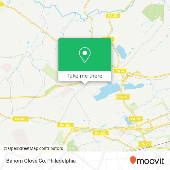 Mapa de Banom Glove Co